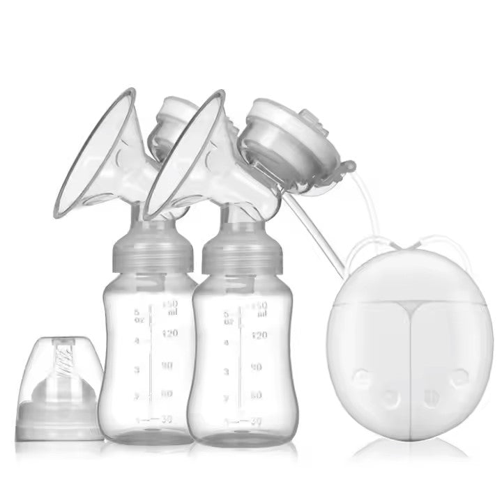 Intelligent Automatic Double Breast Pump - BPA-Free, USB Rechargeable