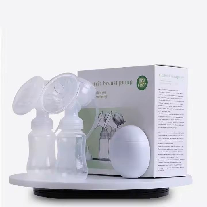Intelligent Automatic Double Breast Pump - BPA-Free, USB Rechargeable